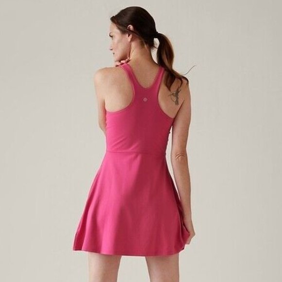 Athleta Conscious Dress in Salvia Pink, Size XL - Picture 4 of 14